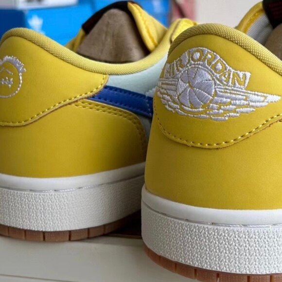 Travis Scott x Air Jordan 1 Low OG \'Canary Yellow\'
